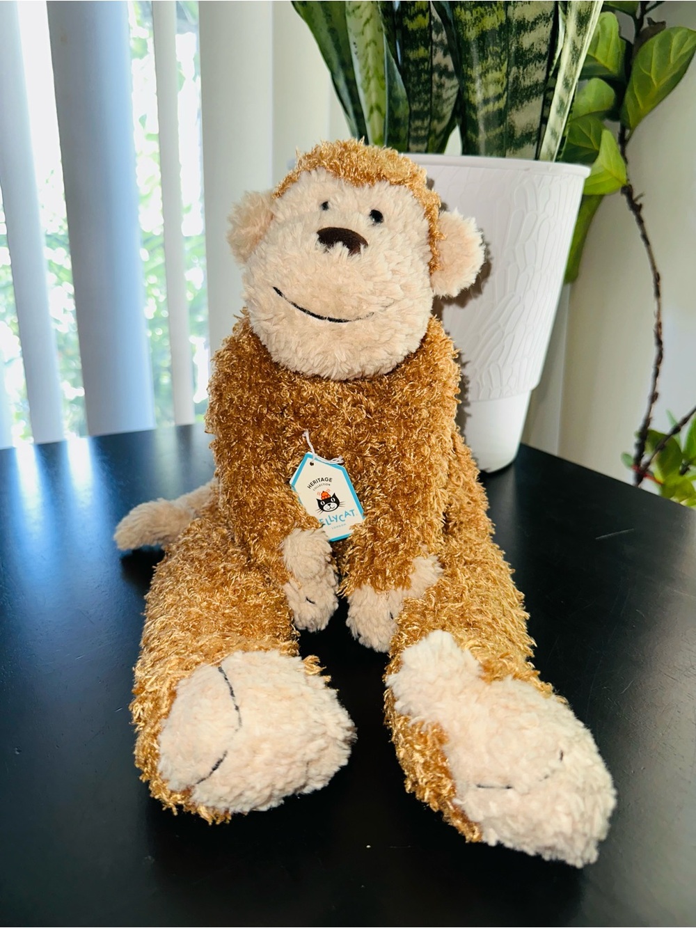 Jellycat I am Junglie Monkey plush retired WITH TAGS AUTHENTIC